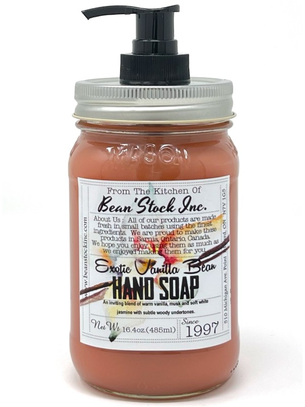 Exotic Vanilla Bean Hand Soap